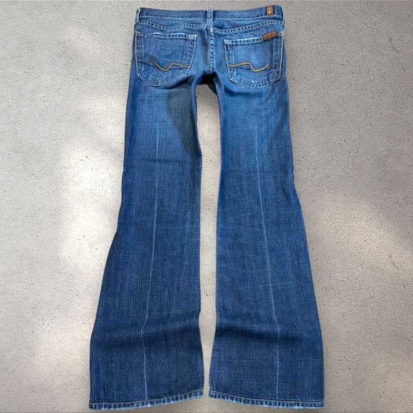 !! SOLD DO NOT BUY !! 7 For All Mankind Low-Mid Bootcut Jeans - Picture 1 of 5